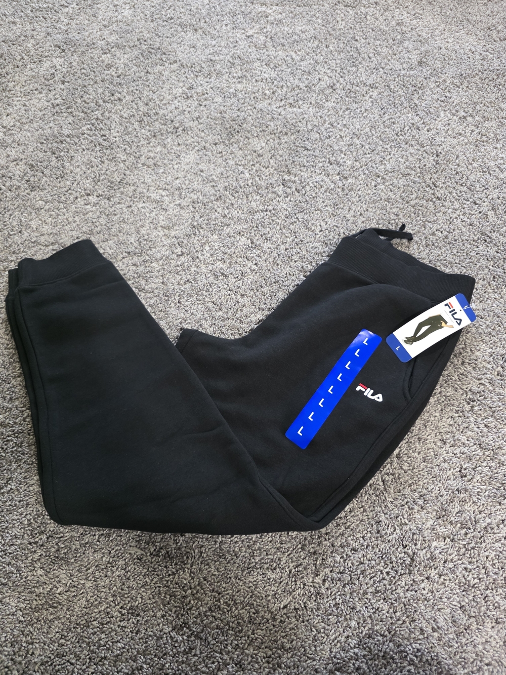 Fila Women's Black Jogger Sweatpants